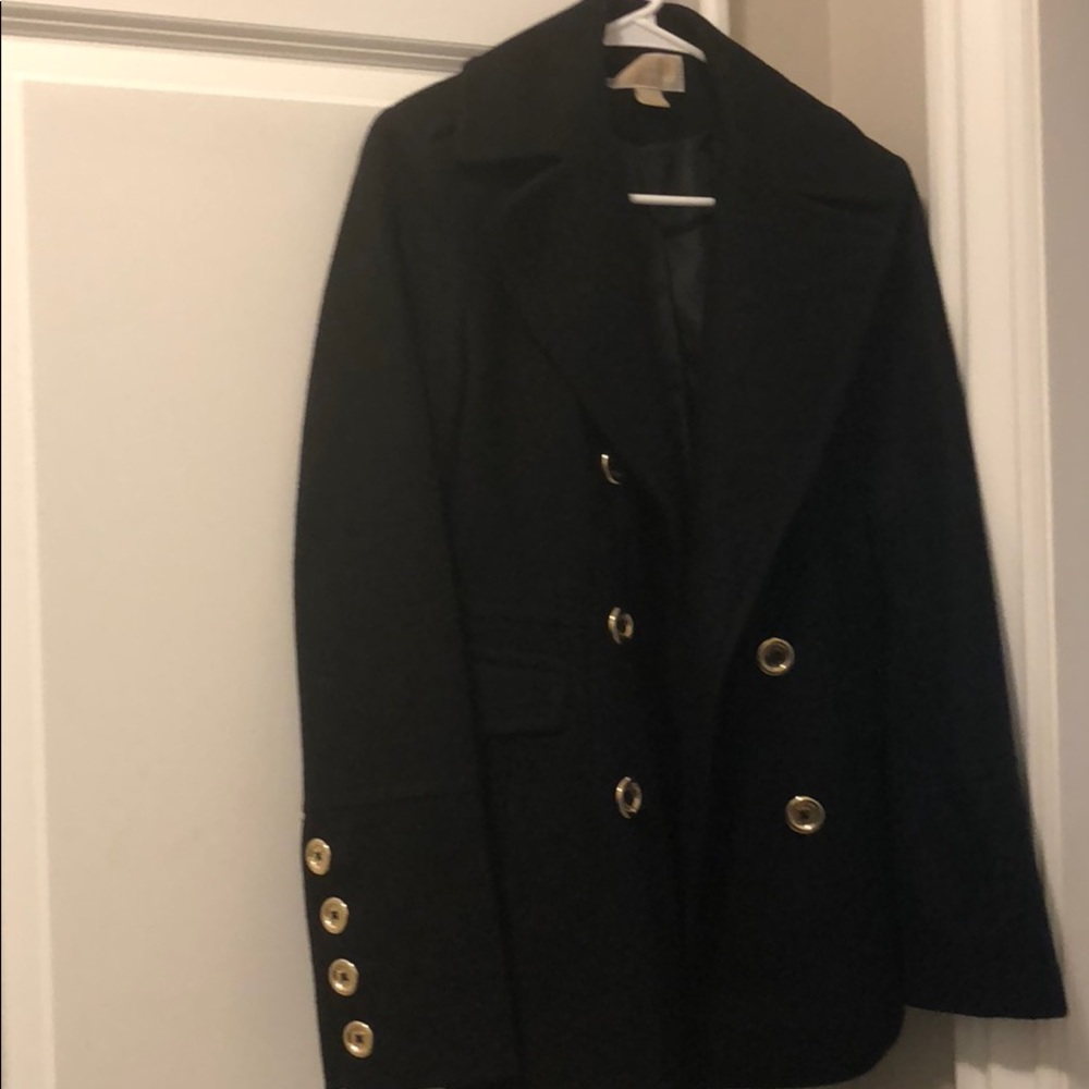 Michael Kors Double Breasted Wool Coat